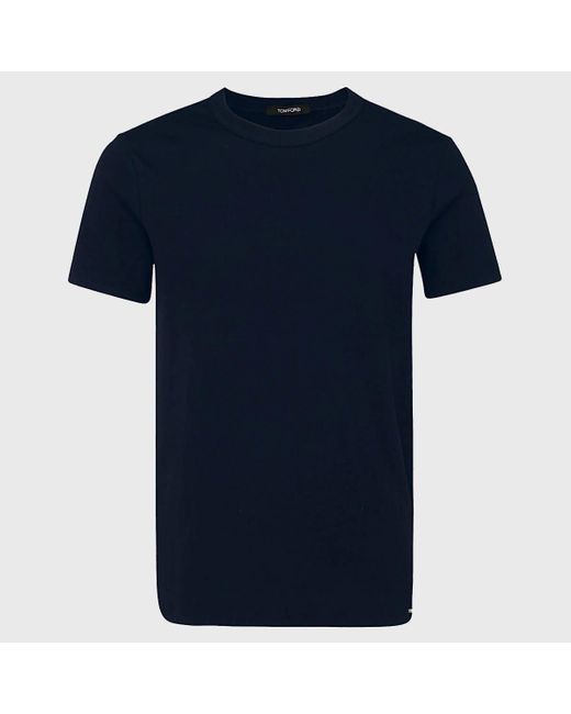 Tom Ford T-shirts And Polos Blue for men