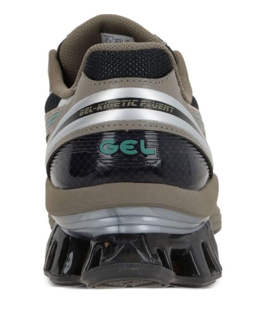 Asics Gray Gel Kinetic Fluent Sneakers for men