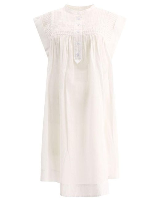 Isabel Marant White "Leazali" Dress