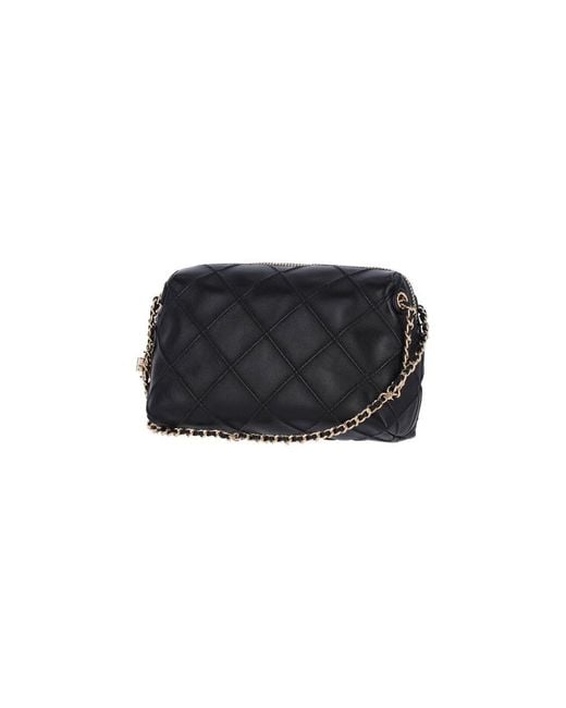 Tory Burch Black Mini Crossbody Bag "Fleming"