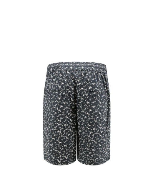 Isabel Marant Gray 'Vataya' Cotton Bermuda Shorts for men