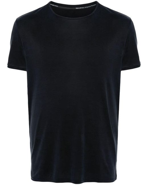 Rrd Black T-Shirt With Side Vents for men