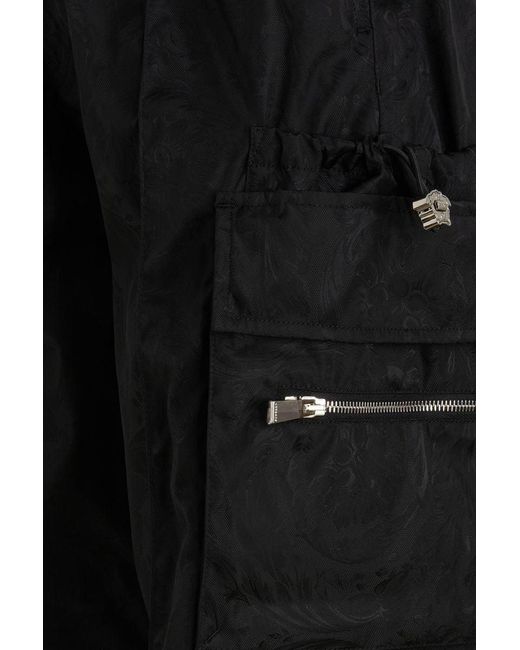 Versace Black Pantalone-48 for men