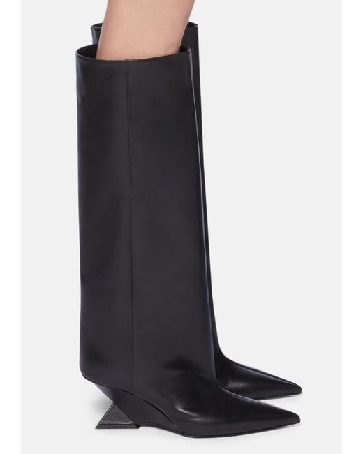 The Attico Black Boots