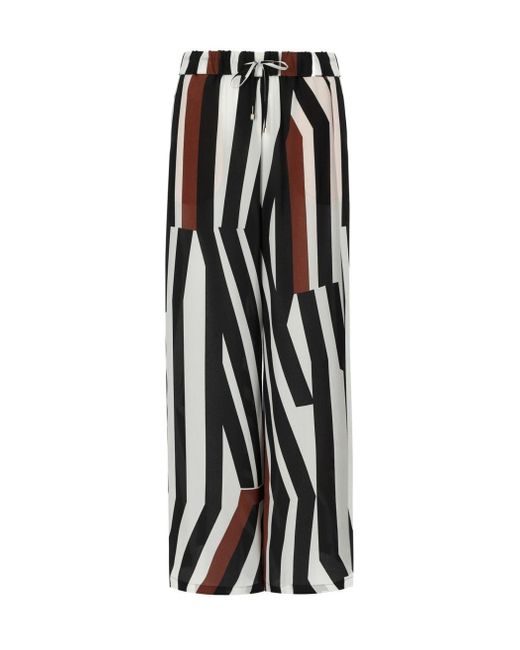 Max Mara Black Tropea Cocoa Trousers