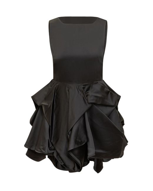 J.W. Anderson Black Bustier Mini Dress