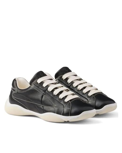 Prada Black Spin Shoes