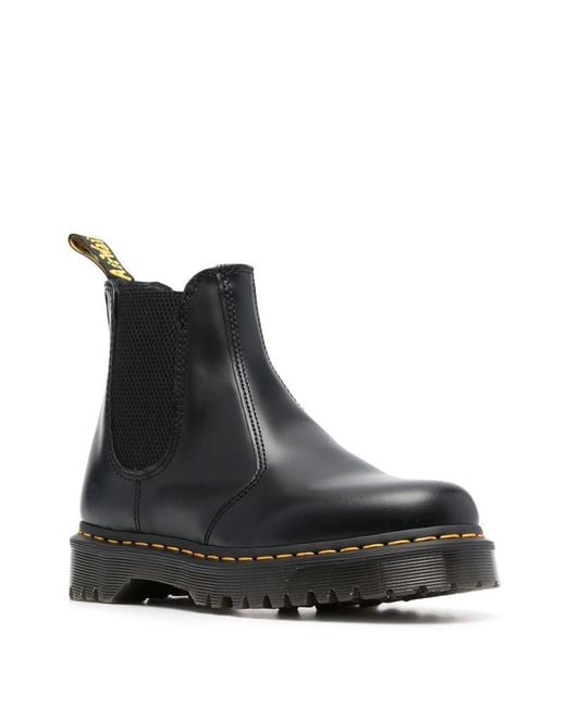 Dr. Martens Black Leather Lace Up Boots