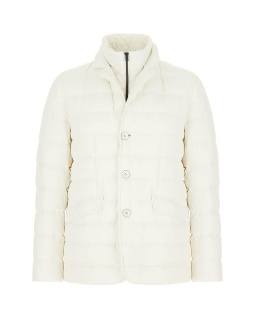Herno White Quilts for men