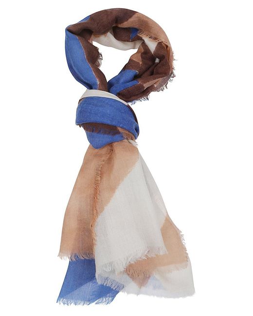 Altea Blue Scarf for men