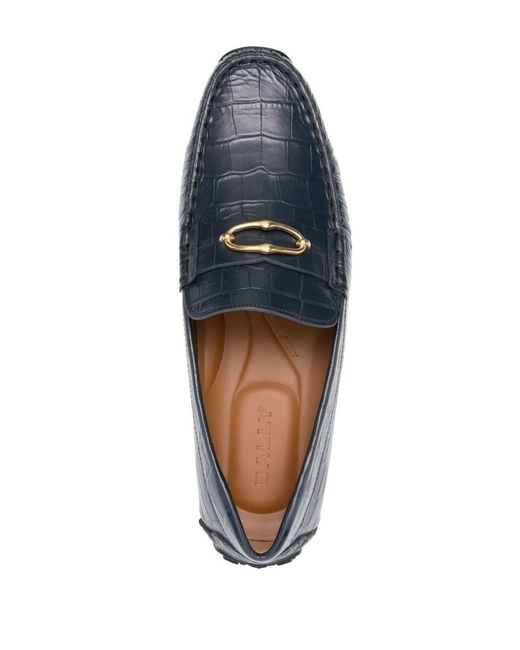Bally Blue Flat Shoes for men
