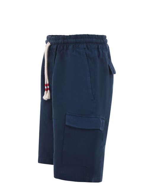 Mc2 Saint Barth Blue Shorts for men