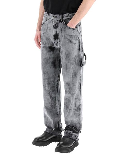 DARKPARK Gray 'john' Workwear Jeans for men