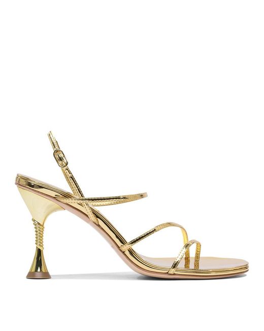 STUDIO AMELIA Metallic Sandals