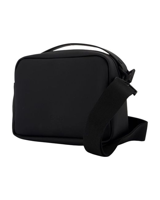 Rains Black Box Bag W3 Crossbody