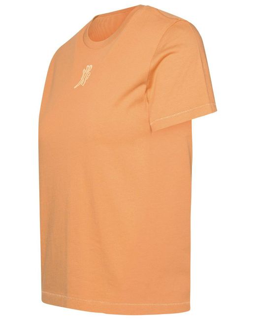 Moncler Orange Bronze Cotton T-shirt