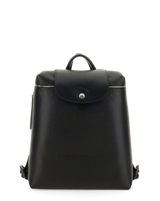Longchamp Black Le Pliage Backpack