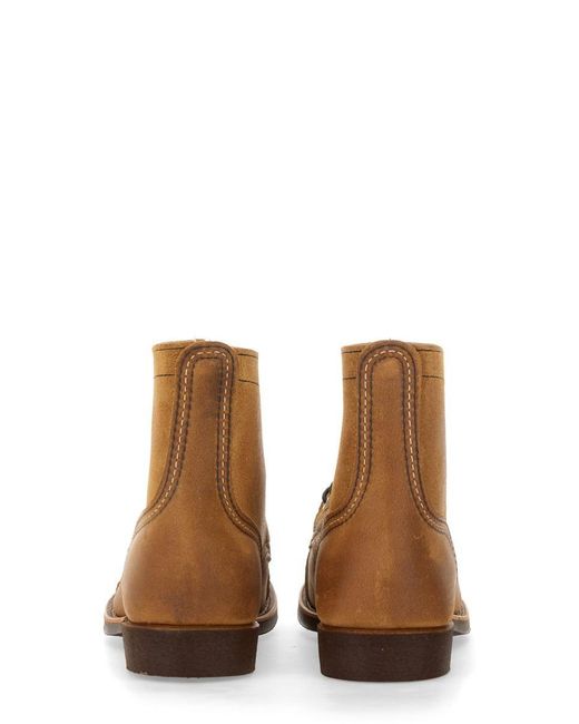 Red Wing Brown Boot Iron Ranger for men