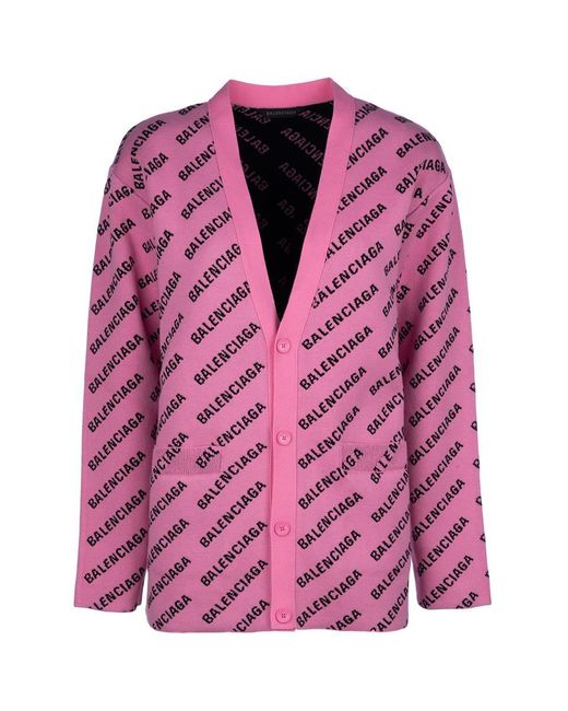 Balenciaga Pink Knitwear