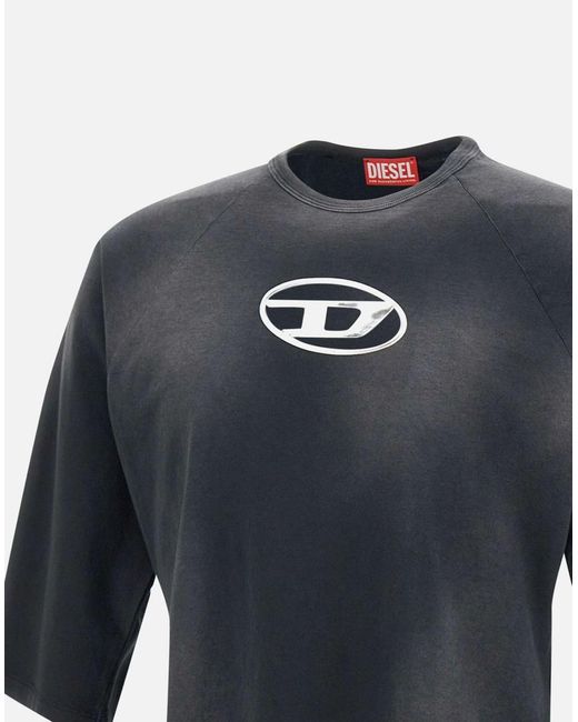 DIESEL Blue T-Shirts And Polos for men