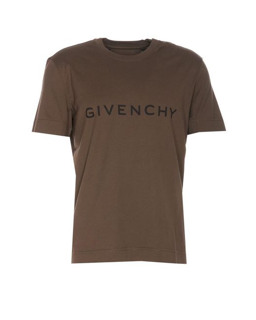 Givenchy Brown T-Shirts And Polos for men
