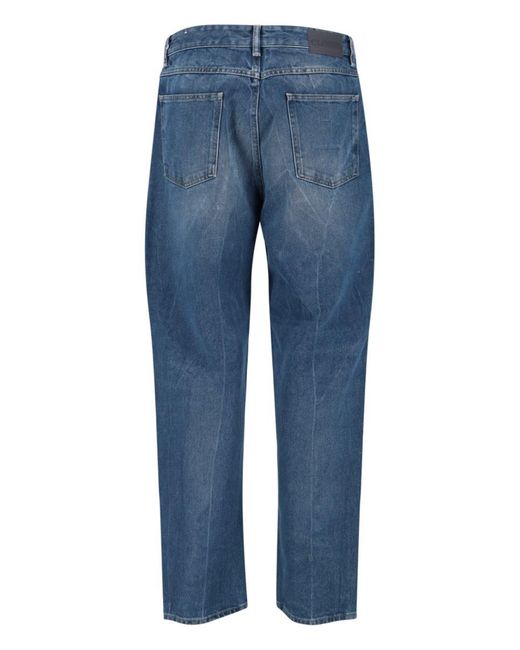 Closed Blue Straight Jeans for men