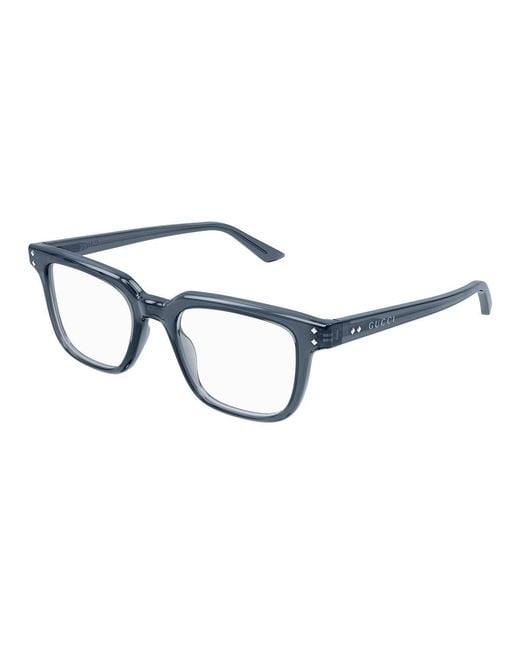Gucci Blue Eyeglass for men