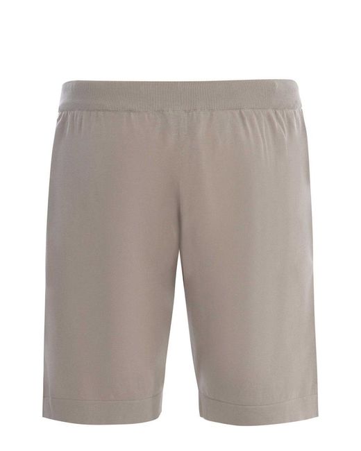 FILIPPO DE LAURENTIIS Gray Shorts for men