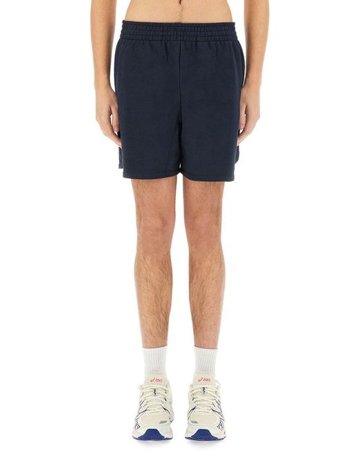a.p.c. x asics Blue Shorts "Coast" for men