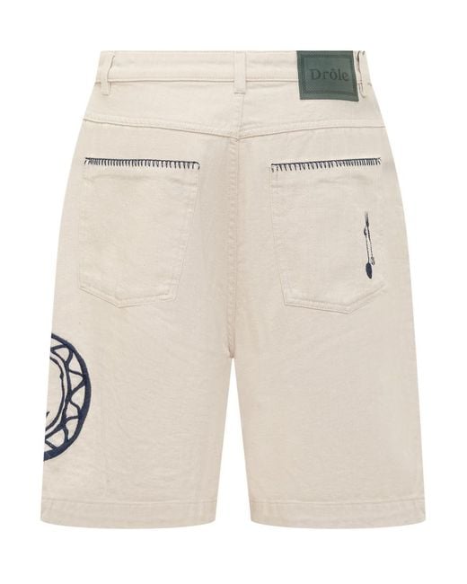 Drole de Monsieur Natural Drole De Monsieur Shorts Le Short Art for men