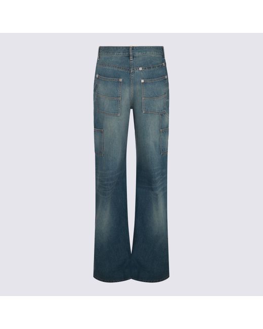 Givenchy Deep Blue Cotton Denim Jeans