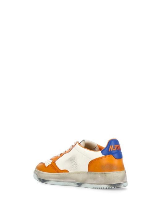 Autry Orange Sneakers for men