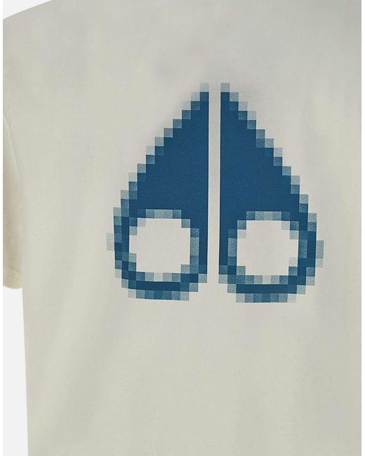 Moose Knuckles White T-Shirts And Polos for men