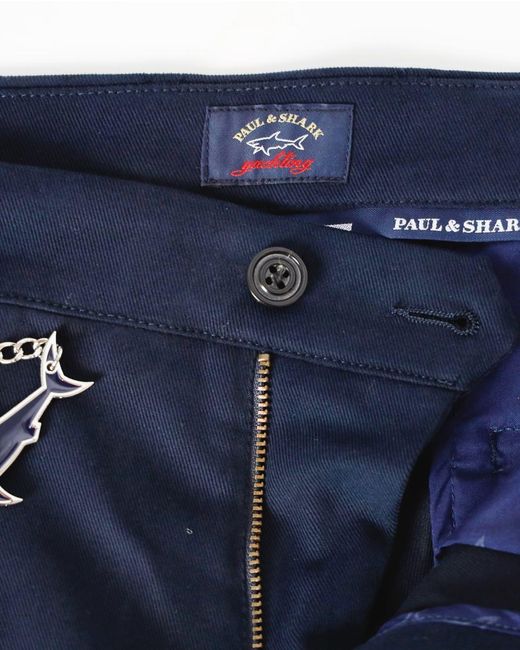 Paul & Shark Blue Pants for men
