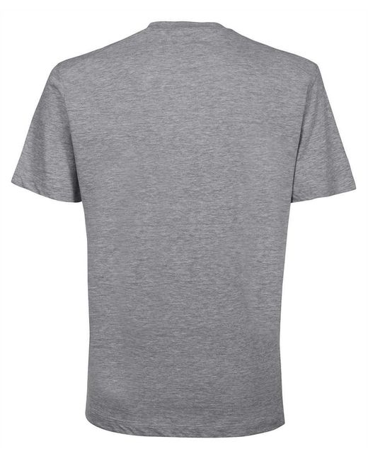 DSquared² Gray Icon Cotton T-shirt for men