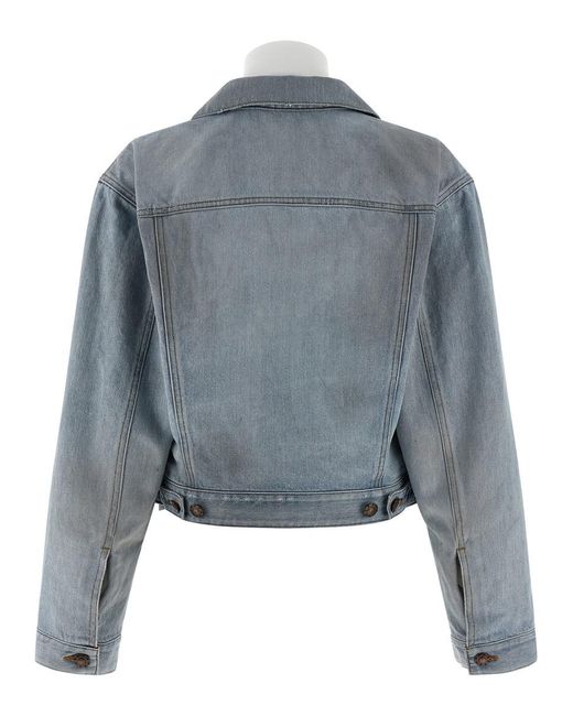 Balenciaga Blue Double Layer Jacket