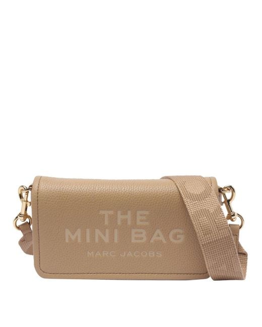 Marc Jacobs Brown 'The Leather Mini Bag' Crossbody Bag