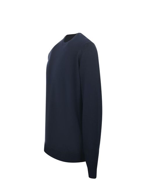 FILIPPO DE LAURENTIIS Blue Sweaters for men