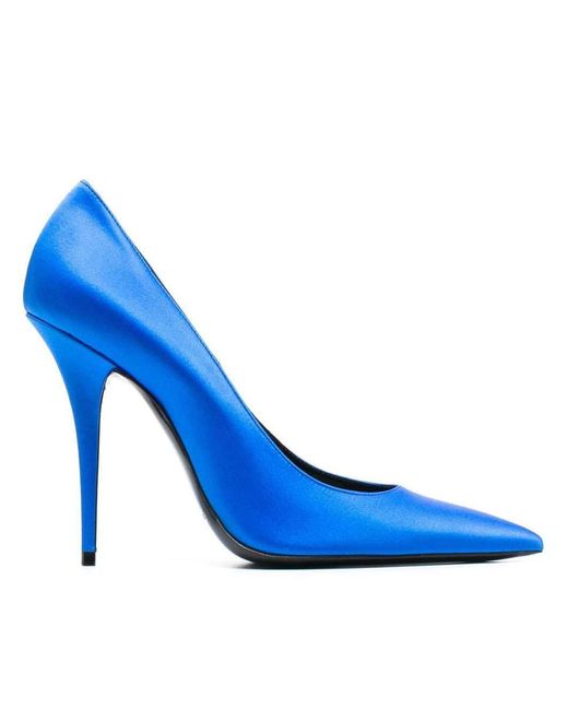 Saint Laurent Blue Marylin Shoes