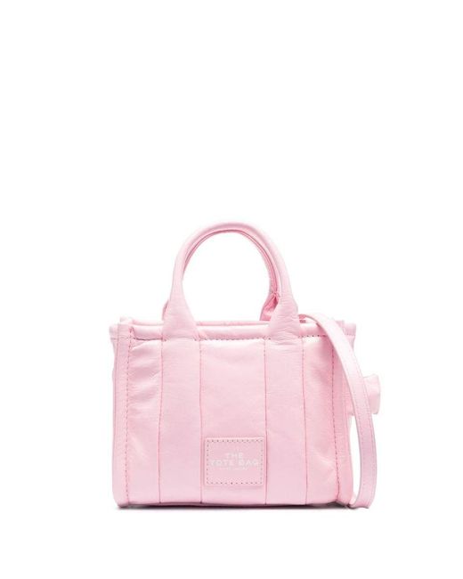Marc Jacobs Pink Medium The Crinkle Tote Bag