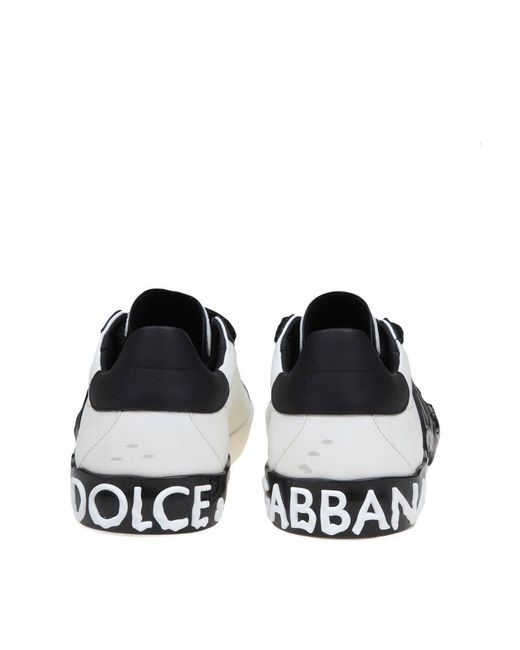 Dolce & Gabbana Black Low Sneakers for men