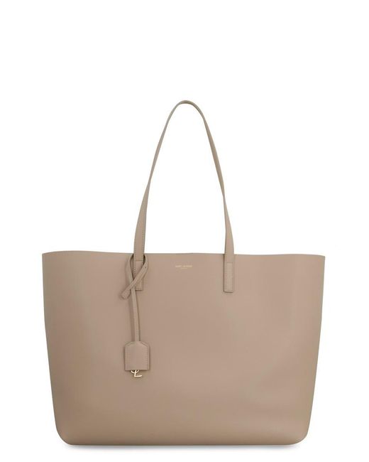 Saint Laurent Natural Leather Shopping Bag