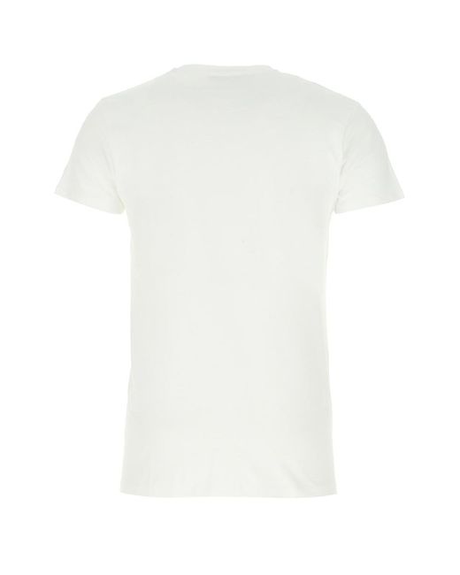 Athletic Vintage White T-Shirt for men
