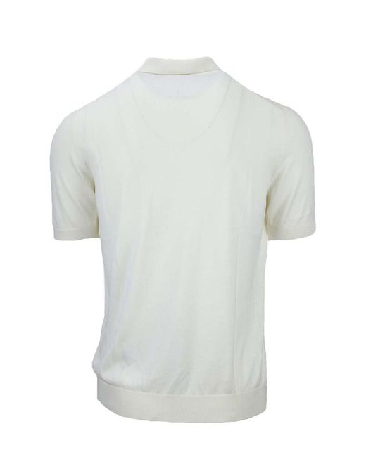 Gran Sasso White T-Shirts And Polos for men