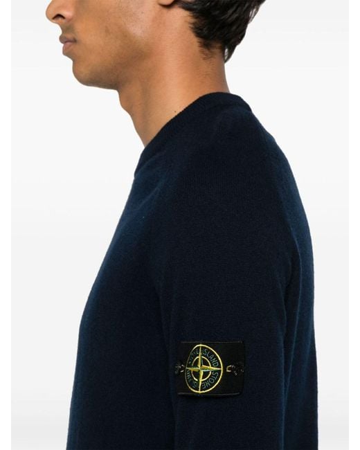 Stone Island Blue Sweater for men