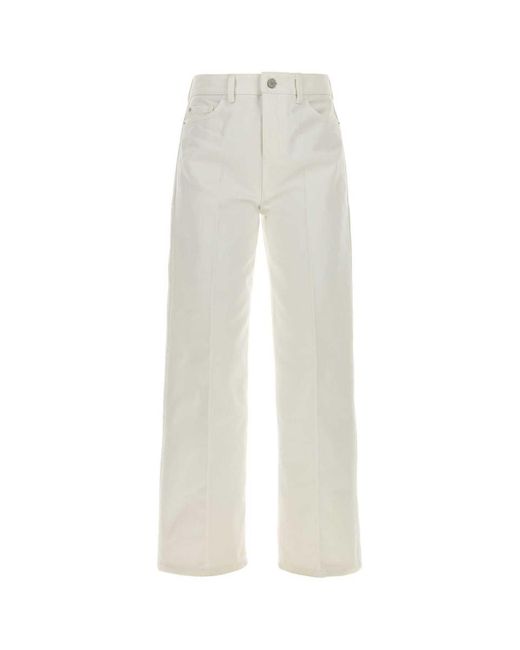 Emporio Armani White Pantalone