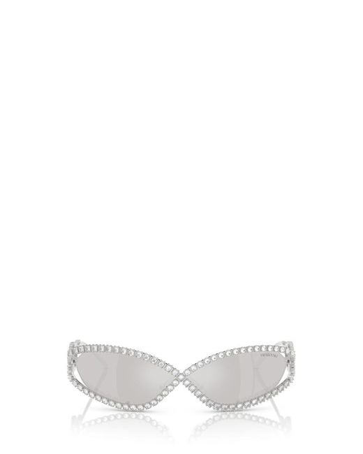 Swarovski White Eyeglasses