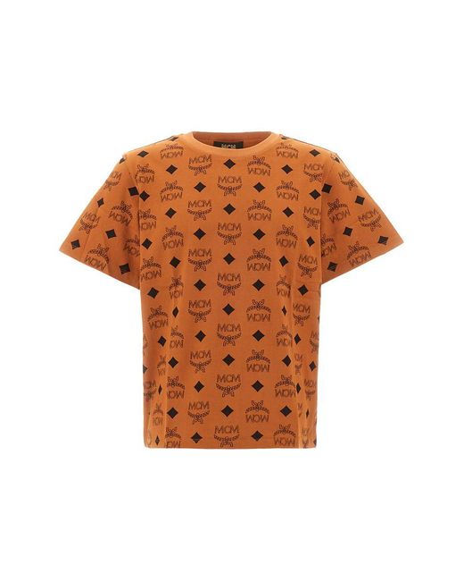 MCM Orange T-Shirts for men