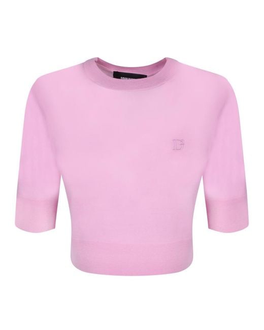 DSquared² Pink Knitwear