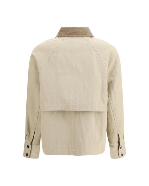 Brunello Cucinelli Natural Jackets
